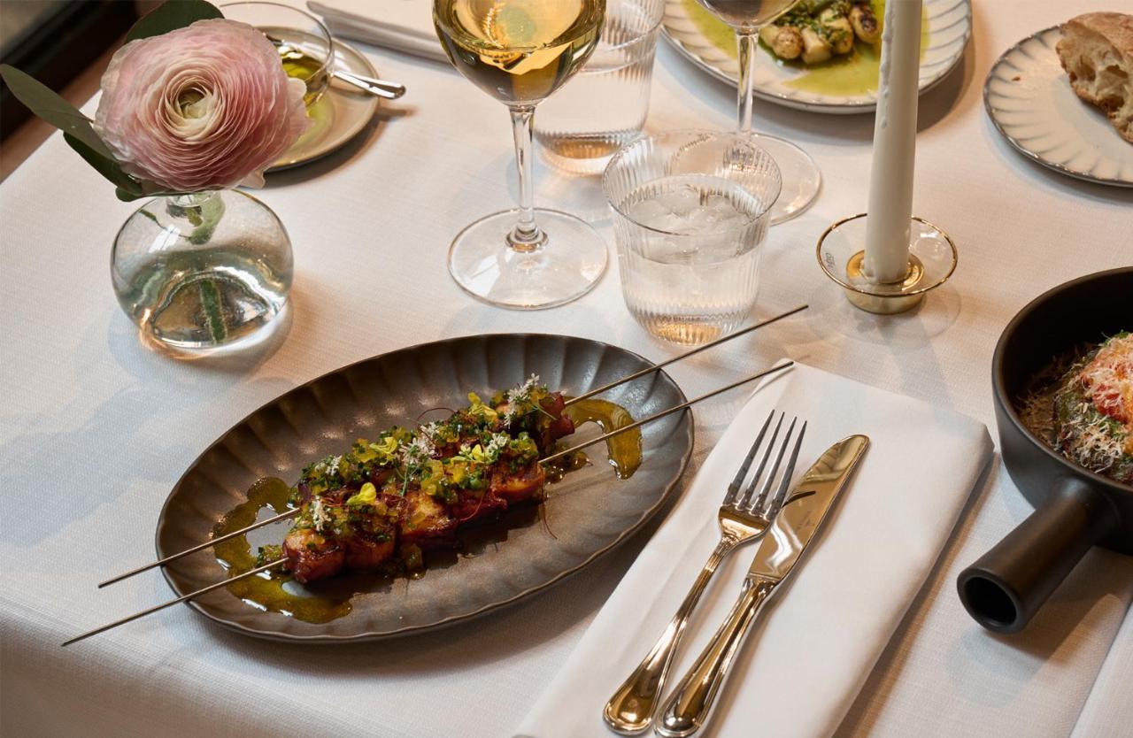 Villa Dagmar Στοκχόλμη Εξωτερικό φωτογραφία A table setting at the restaurant
